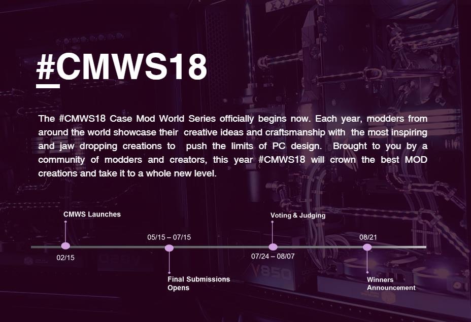case modding world series 2018 schedule