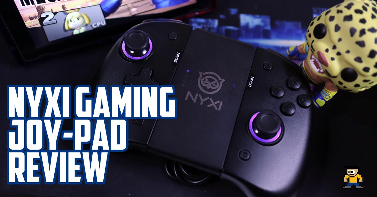 nyxi gaming wireless nintendo switch joy pad review