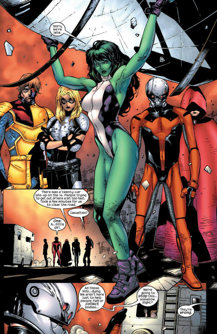 captain marvel avengers vol 3 65 warbird costume