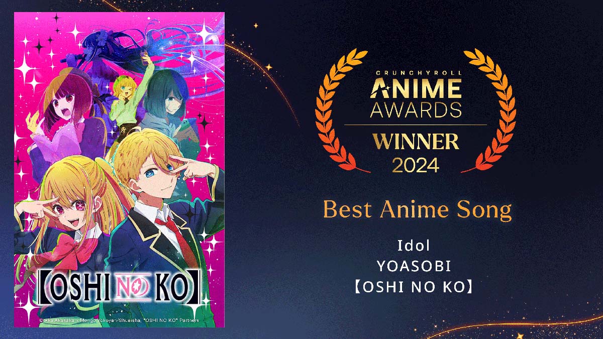 anime awards 2024 best anime song oshi no ko