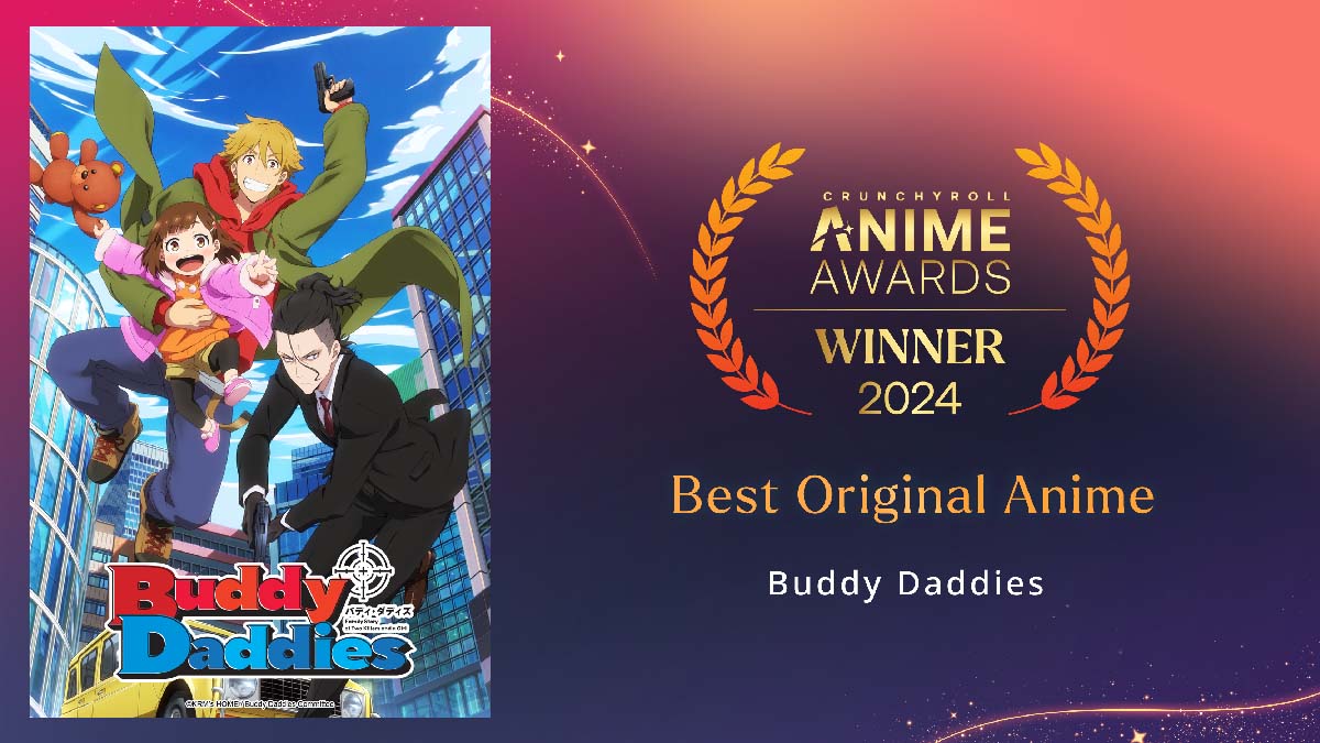 anime awards 2024 best original anime buddy daddies