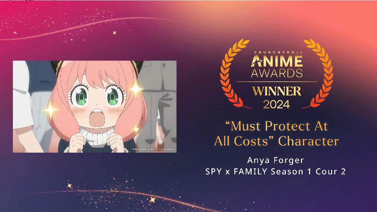 anime awards 2024 must protect at all costs character anya forger